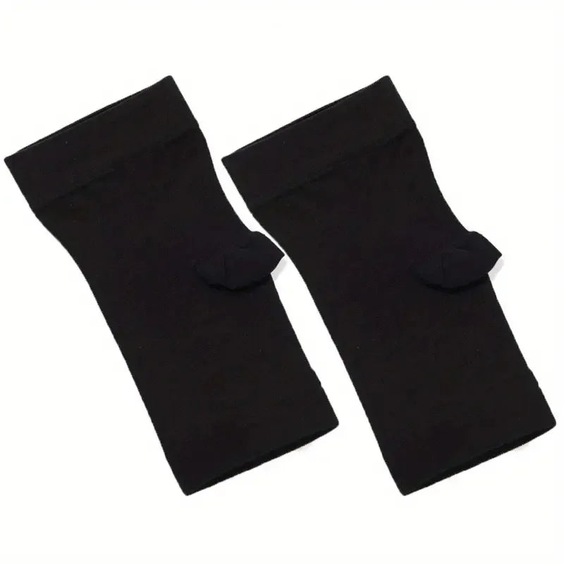 1 Pair Of Ultra-thin High Elastic Sports Ankle Protector, Basketball Dance Fitness Ankle Protector Anti-sprain Ankle Protector Peaceful Pleasures Health and Wellness Black L