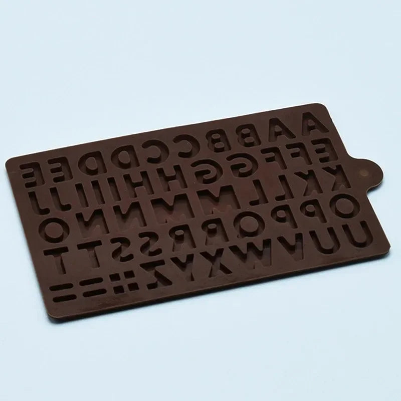 Alphabet Silicone Mold – Candy, Chocolate & Cake Letters