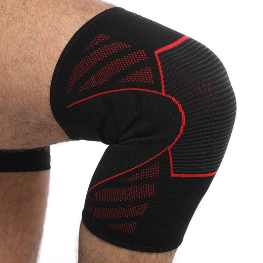 1 PC Professional Knee Support Compression Knee Sleeve Anti Slip Silicone Knee Braces for Knee Pain Meniscus Tear Peaceful Pleasures Health and Wellness