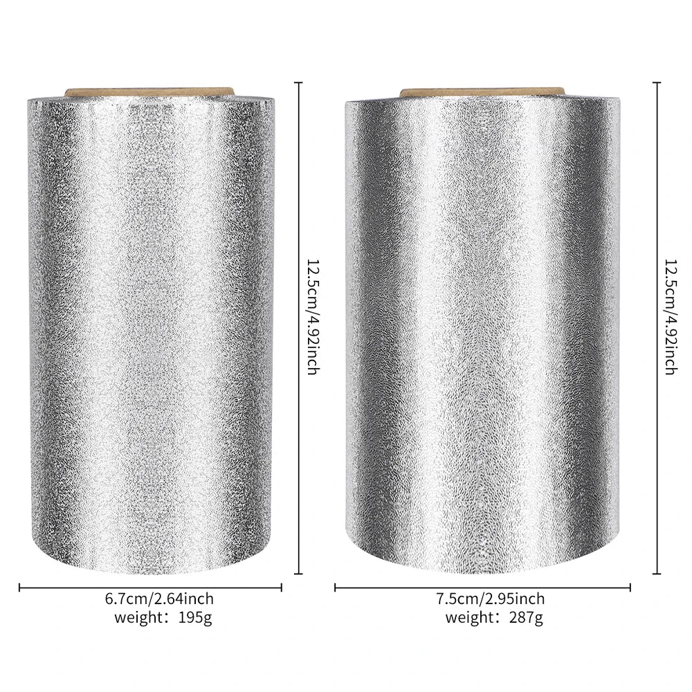 30/50 Meters Long Barbershop Aluminum Foil Tin Foil Exclusively For Hair Salons Pro Salon Tinting Hairdressing and Perm Aluminum Peaceful Pleasures Health and Wellness