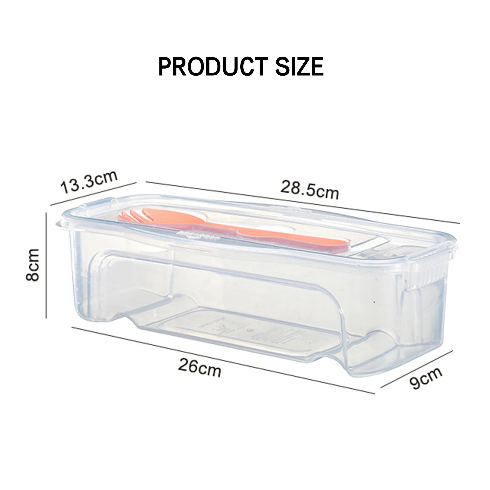 Microwave Food Boxes with Lids 44oz Microwavable Spaghetti Cooking Box with Drainer & Flatware for Spaghetti Vegetables Peaceful Pleasures Health and Wellness