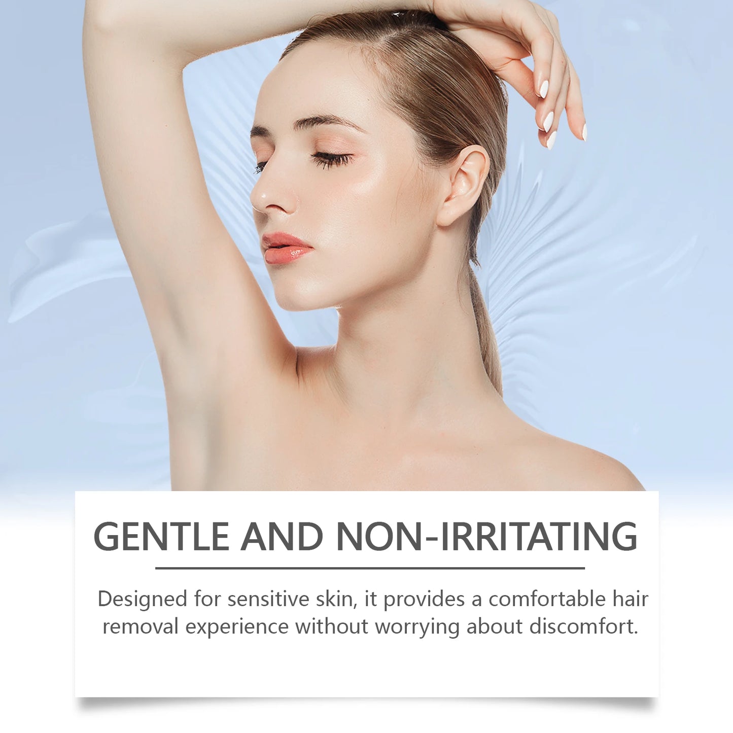 OceAura Depilatory Mousse Spray – Body & Underarm Hair Removal