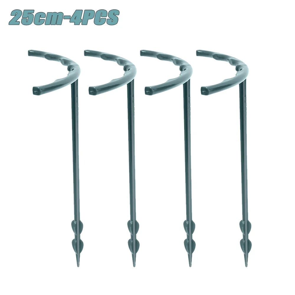 Semi-Circle Plant Support Stakes Hoops – Indoor & Outdoor Garden