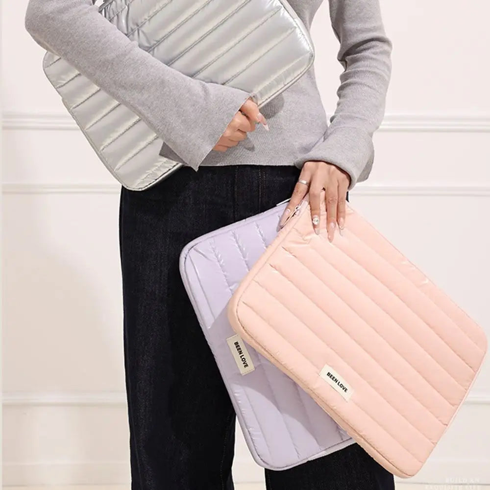 14Inch Laptop Sleeve Cover Bag Soft Case Lightweight Computer Protective Case Korean Style Notebook Sleeve Pouch Tablet Supplies Peaceful Pleasures Health and Wellness