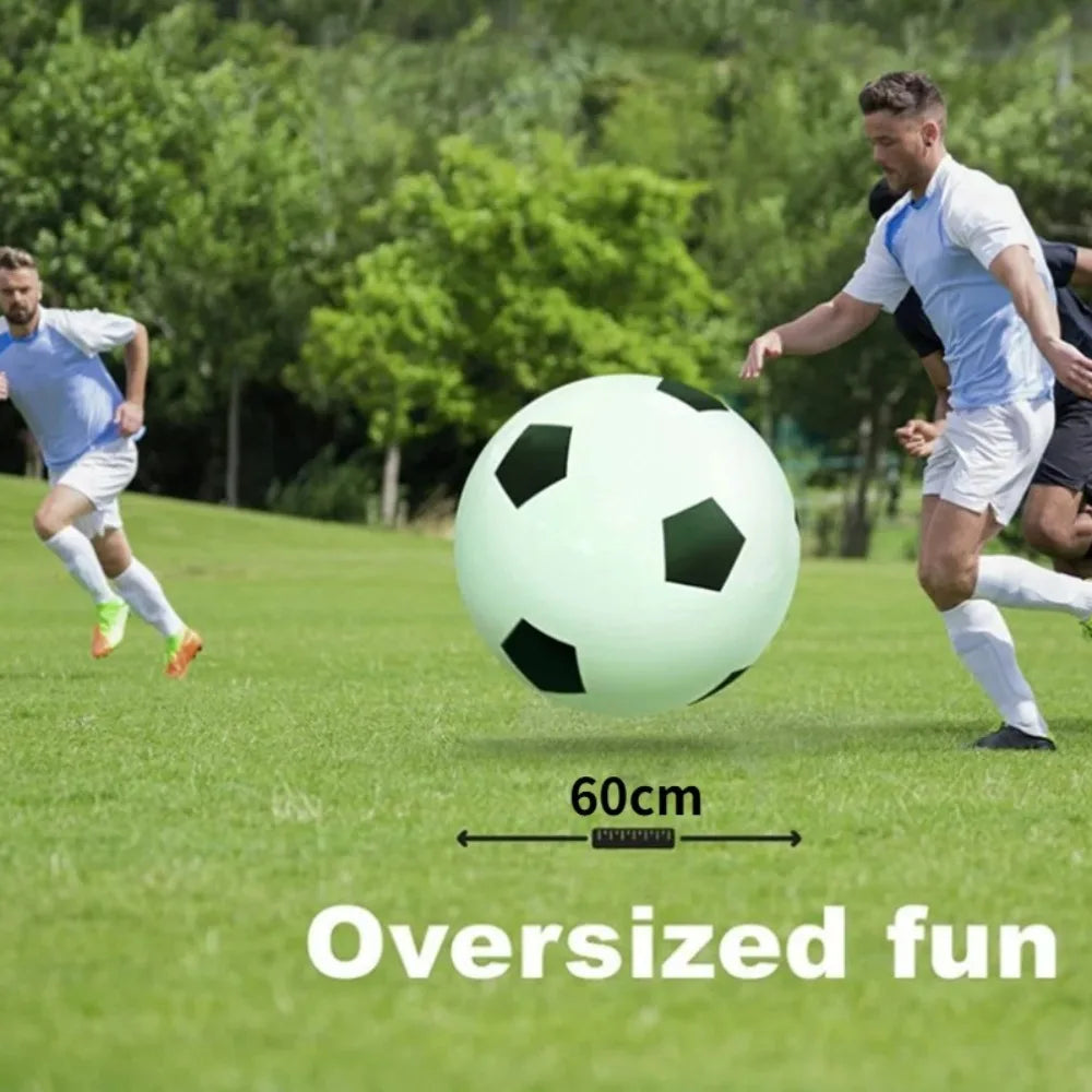 Inflatable Big Soccer Party Balloons Outdoor Toys Beach Balls Toy Balls Activity Props Kindergarten Game Sports Entertainment Peaceful Pleasures Health and Wellness