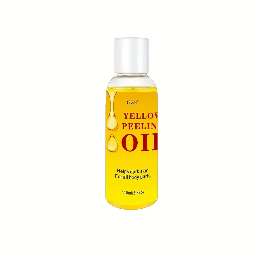 GZE Yellow Peeling Oil – Body & Face Exfoliator 110ml