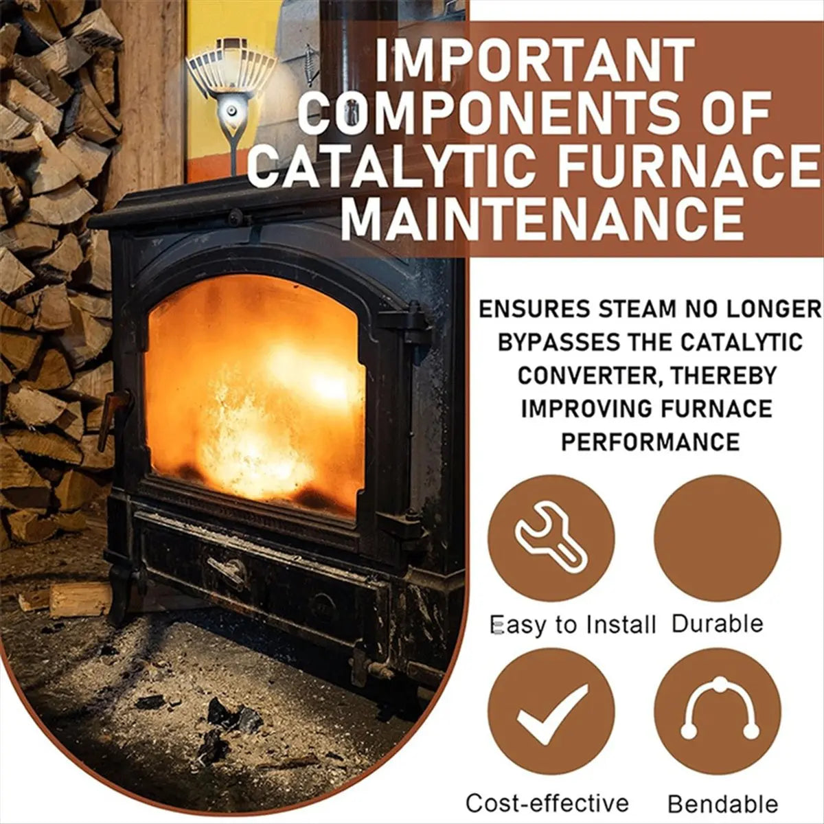 6" Catalytic Combustor Gasket for Dutchwest Stove – 2 Pack Peaceful Pleasures Health and Wellness