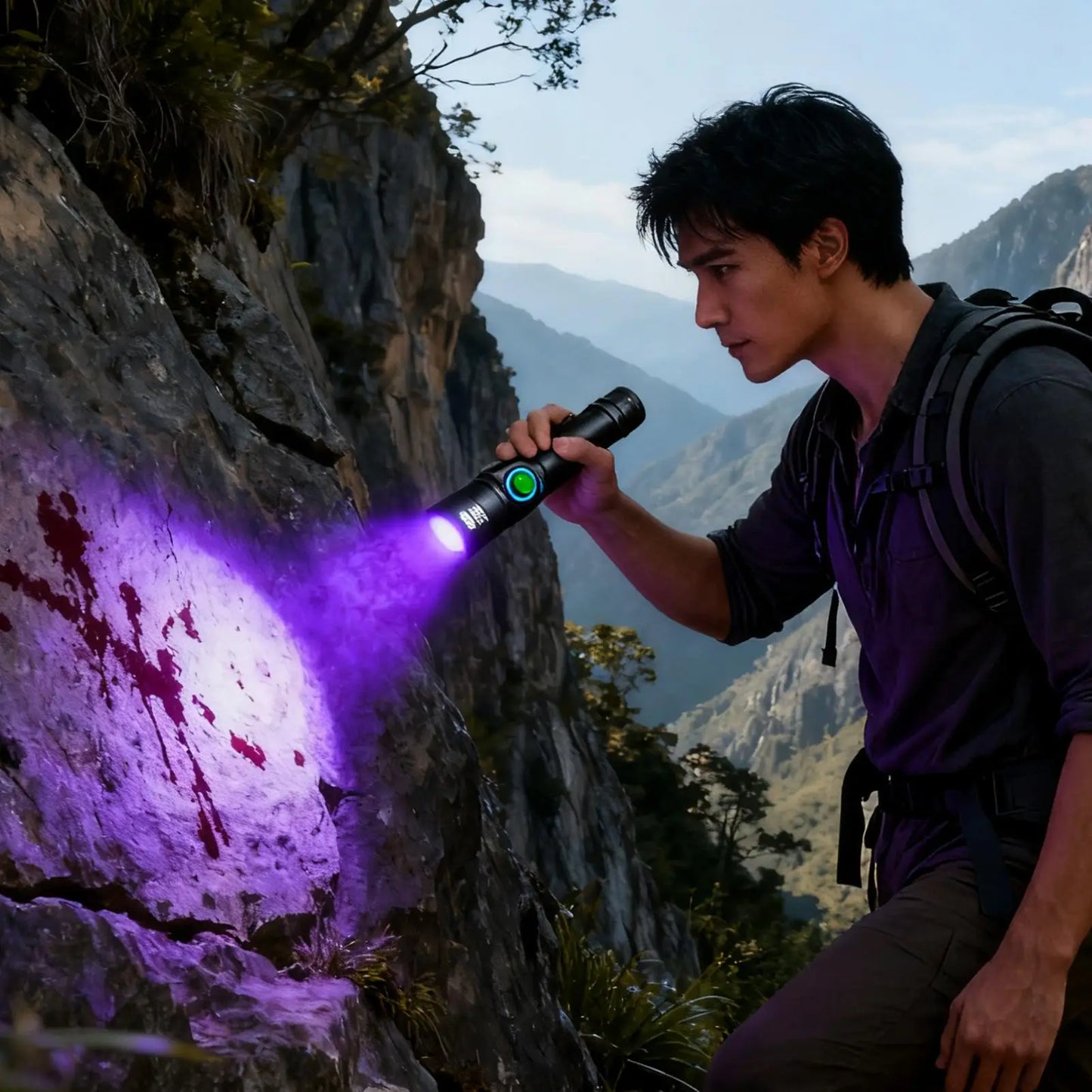 365nm UV Flashlight Rechargeable | Pet Urine & Stain Detector