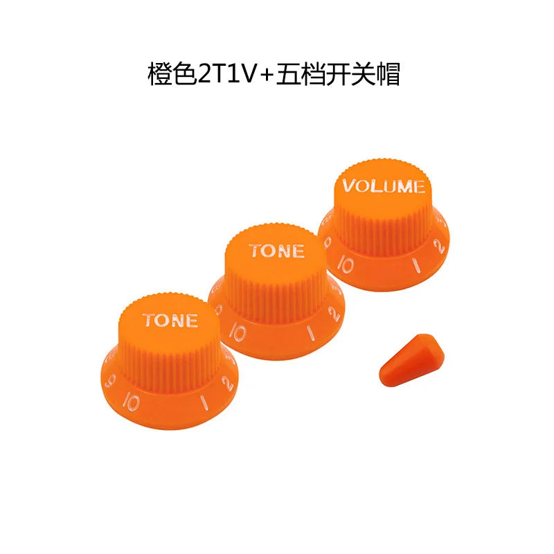 STSQ Electric Guitar Volume Tone Control Knob Adjusting Cap