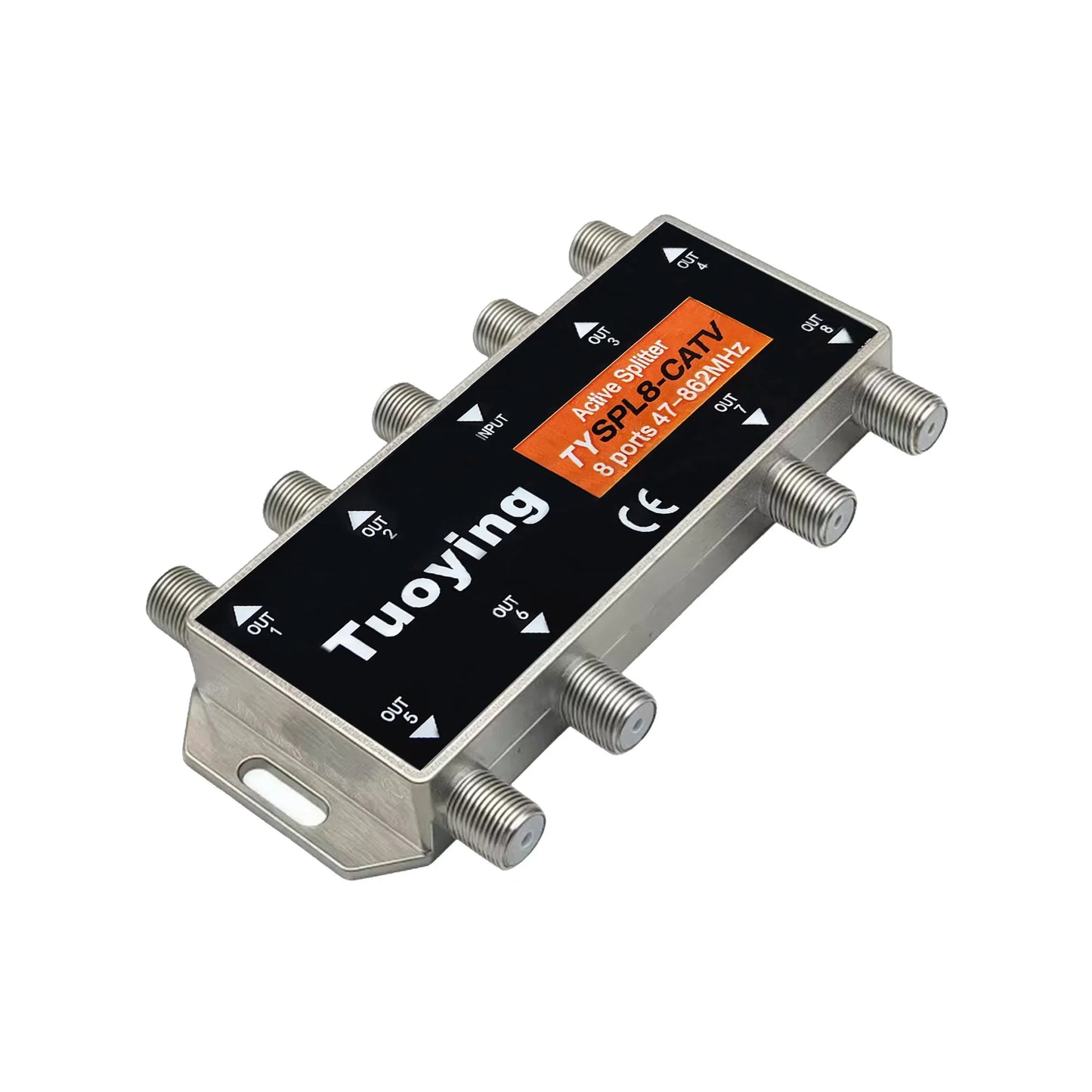 Tuoying 8-Way Satellite & Cable TV Signal Splitter – 8 Port SAT