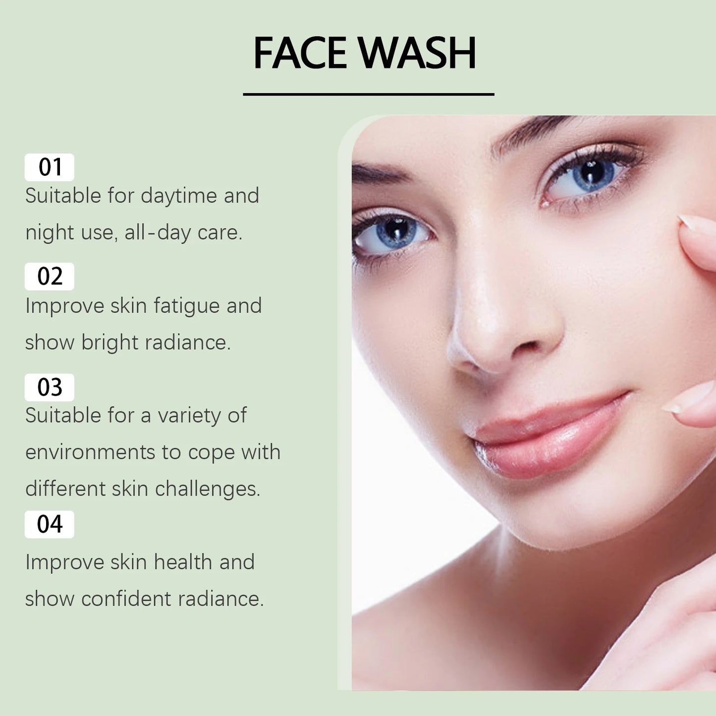 Hyaluronic Acid Cleansing Gel – Hydrating Pore-Cleaning Face Wash