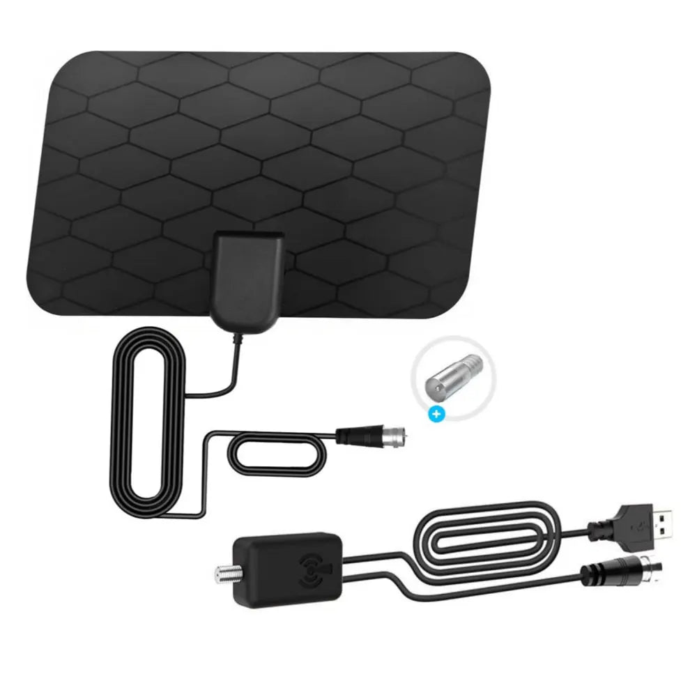 Indoor HDTV Antenna 4K 1080P DVB-T2 Mini Mesh 36dBi Boost