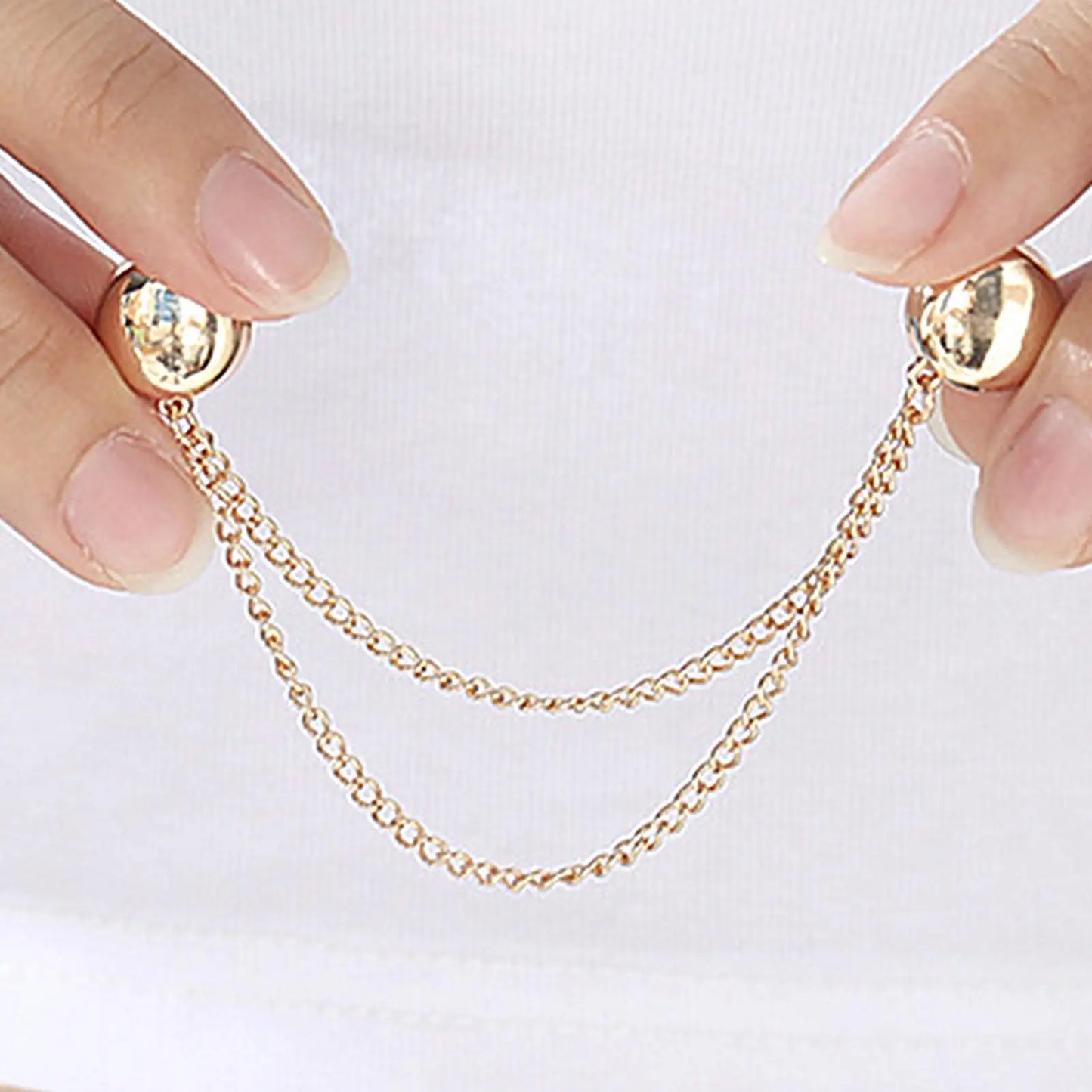 Magnetic Clothing Clips – Pinless Brooch Clips for Women (4pc)