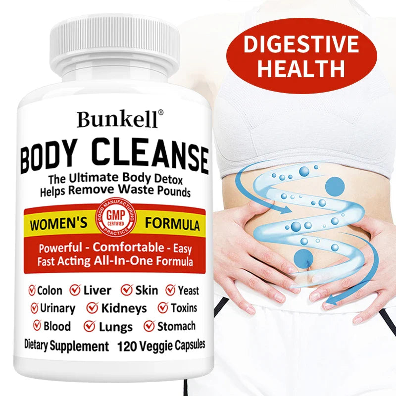 Plant Blend Extract Capsules – Candida Cleanse & Liver Detox