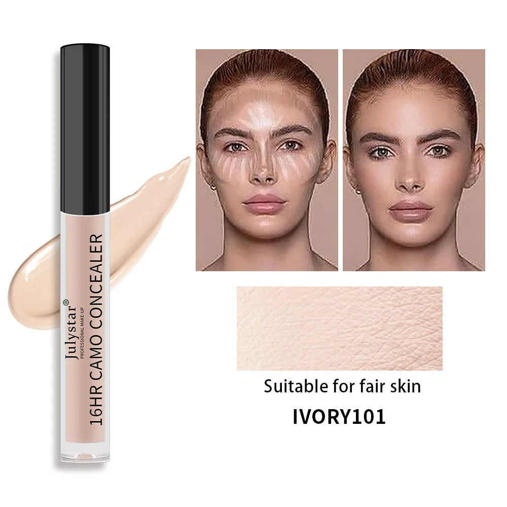 Julystar 16HR Camo Liquid Concealer | Full Coverage, All Shades