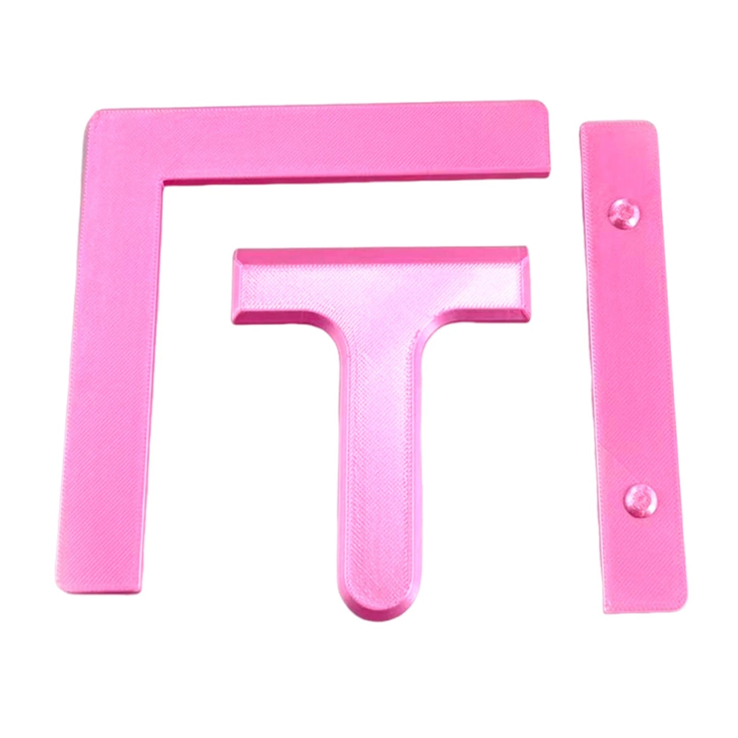 3-Piece Set Dot Drill Alignment Art Tool Diamond Art Straightening Tool Fits Square Kits for Adults Keeps Drills Aligned Peaceful Pleasures Health and Wellness Peach Pink