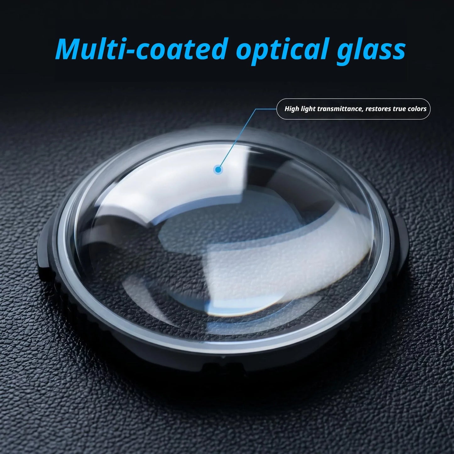 Rotating Glass Lens Protector Caps for Insta360 X5 / X4