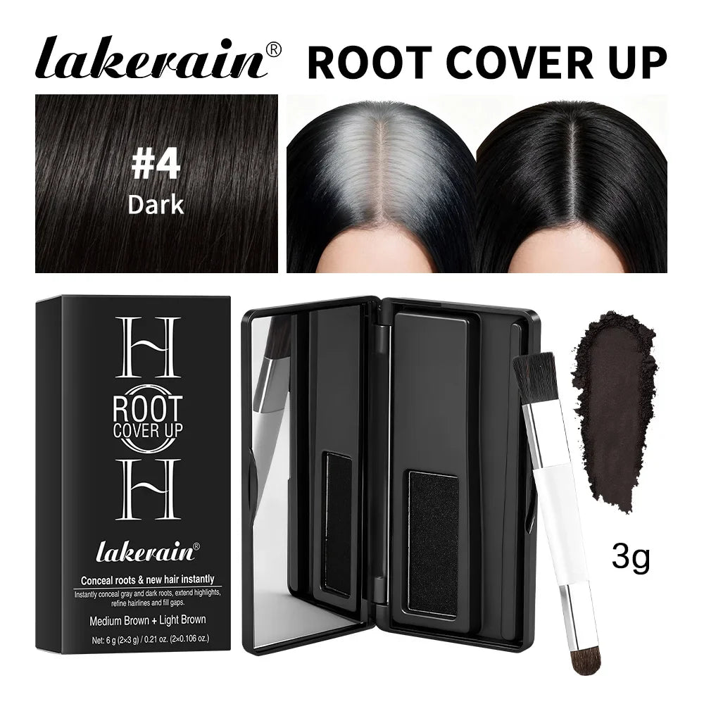 Hair Root Cover Up Powder Palette – Waterproof & Long-Lasting
