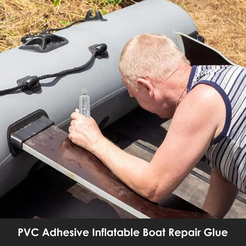 30ml PVC Glue for Inflatable Boat Inflatable Boat Repair Glue Bonding Repair Supplies for Paddle Boat Kayak Air Cushion Patch Peaceful Pleasures Health and Wellness