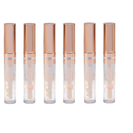 IMAN OF NOBLE 6-Piece Lip Oil Set – Clear Moisturizing Lip Gloss Lip Oil Set Oasis Select
