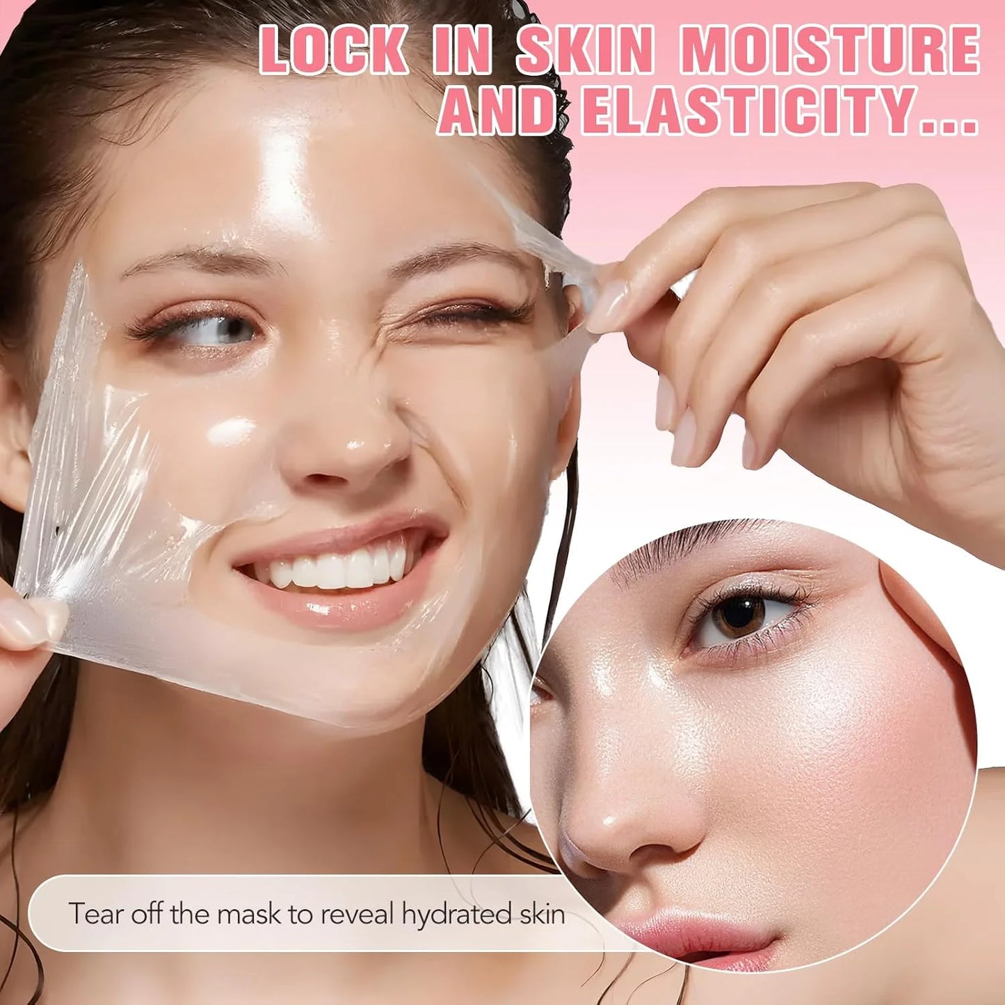 Collagen Overnight Peel-Off Mask – Deep Hydration Face Mask Peaceful Pleasures Health and Wellness