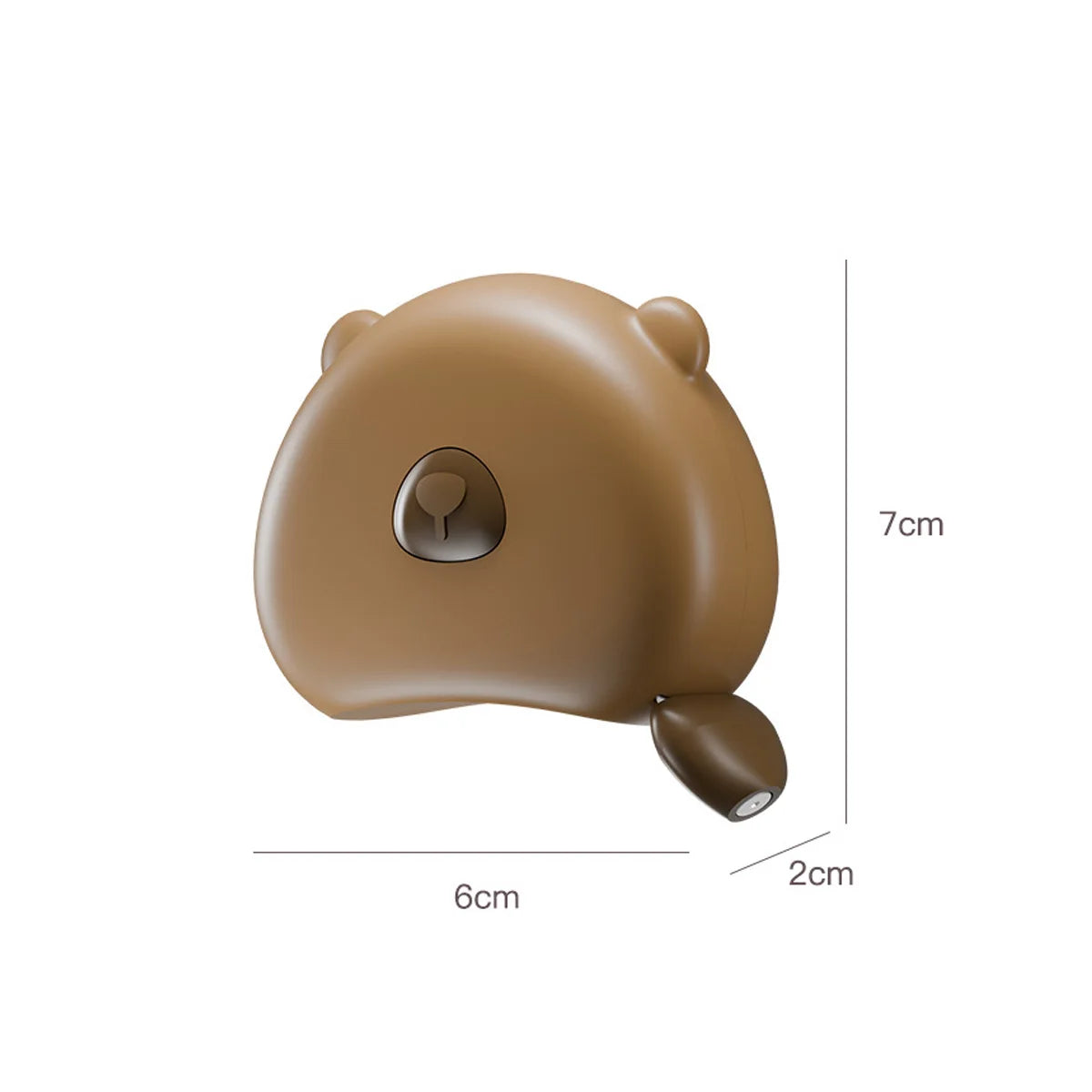 Pcs 150cm Mini Tape Meter Tape Tailor Ruler Clothing Size Measure Portable Sewing Tools Accessory DIY Craft Sewing Tailor Tool Peaceful Pleasures Health and Wellness Brown