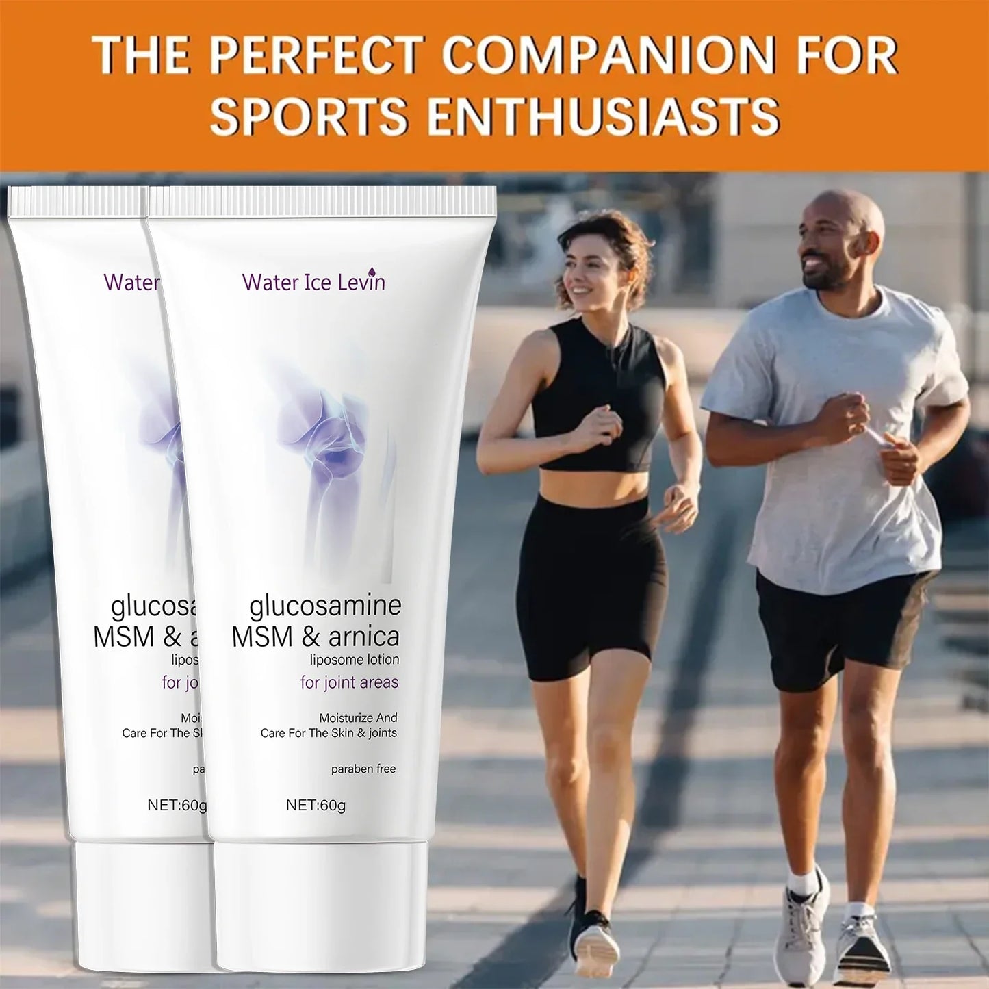 Glucosamine MSM & Arnica Joint Cream – Liposome Lotion 60g