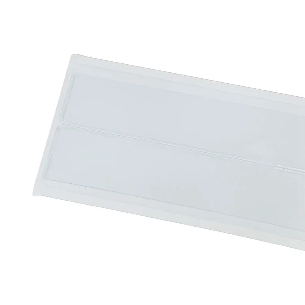 20pcs Plastic Tag Pockets Clear Small Label Holders Transparent Self-Adhesive Index Card Pockets Peaceful Pleasures Health and Wellness