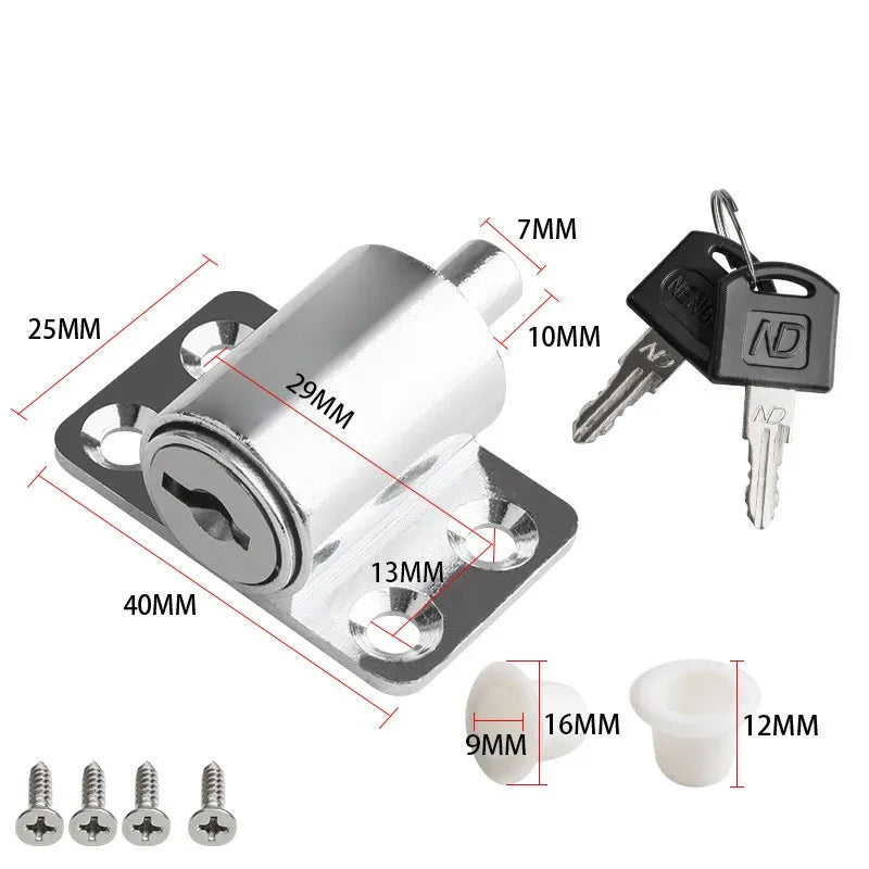 Adjustable Sliding Window Lock with Key – Child & Pet Safety