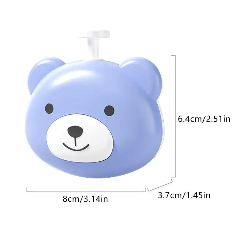 Electric Baby Nail Grinder – Safe, Quiet Filing + 6 Attachments
