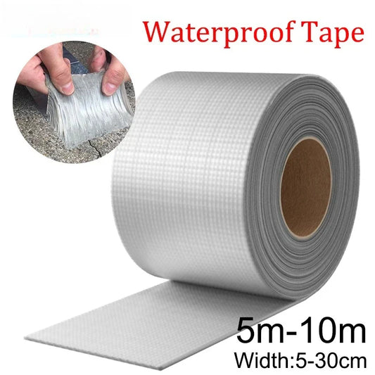 Aluminum Foil Butyl Tape – Waterproof Roof & Duct Repair Waterproof Repair Tape Oasis Select 1 Meter x 5cm