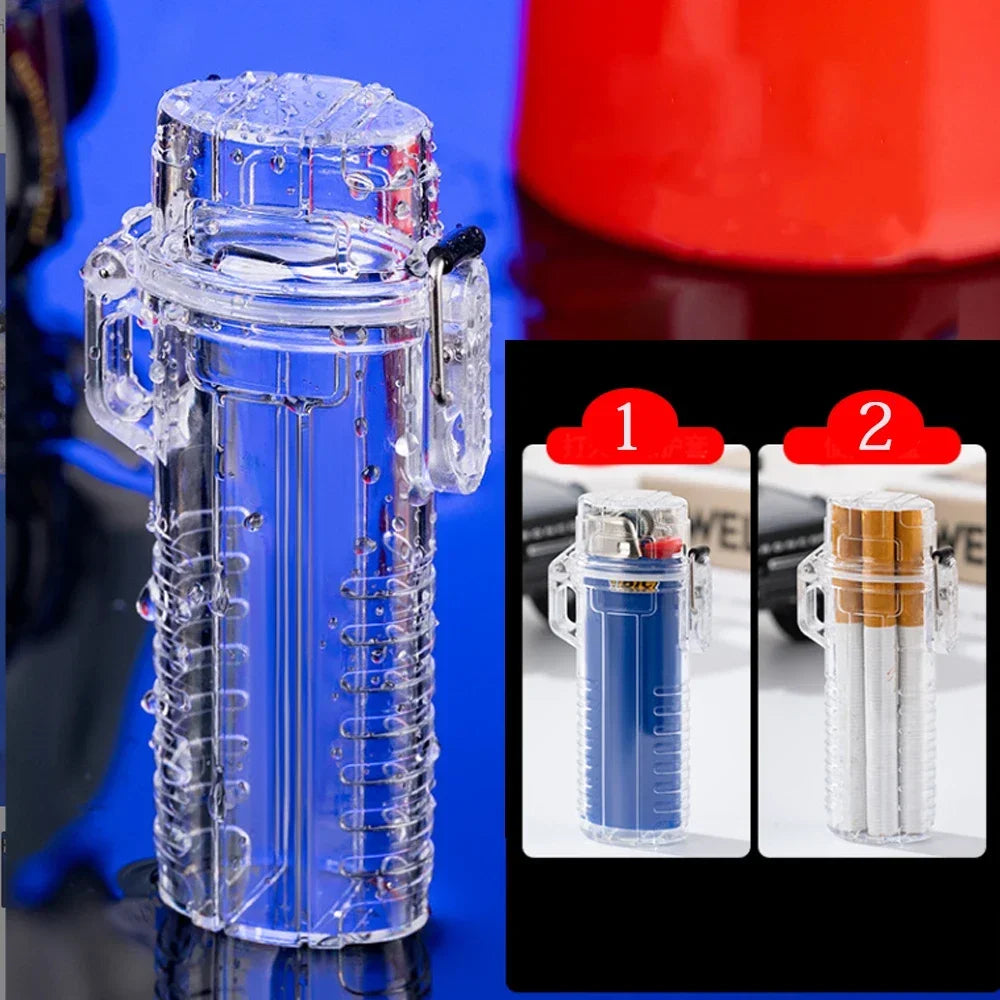Waterproof Acrylic Lighter Case Sleeve for BIC Classic J6 EDC