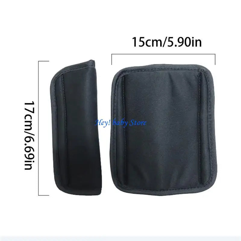 Stroller Shoulder Strap Pads for Infants & Toddlers | Soft Cover Stroller Shoulder Pads Peaceful Pleasures Health and Wellness