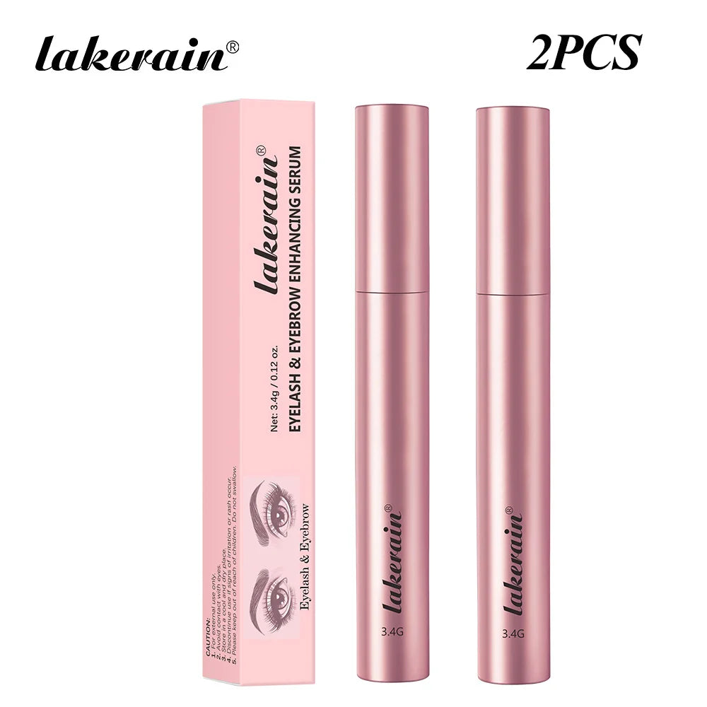 Eyelash Eyebrow Enhancing Serum Fast Absorption Creates Natural Eyebrow Hydrogel Texture Nourish Eyebrow Strengthen Eyelashes Peaceful Pleasures Health and Wellness 2PCS