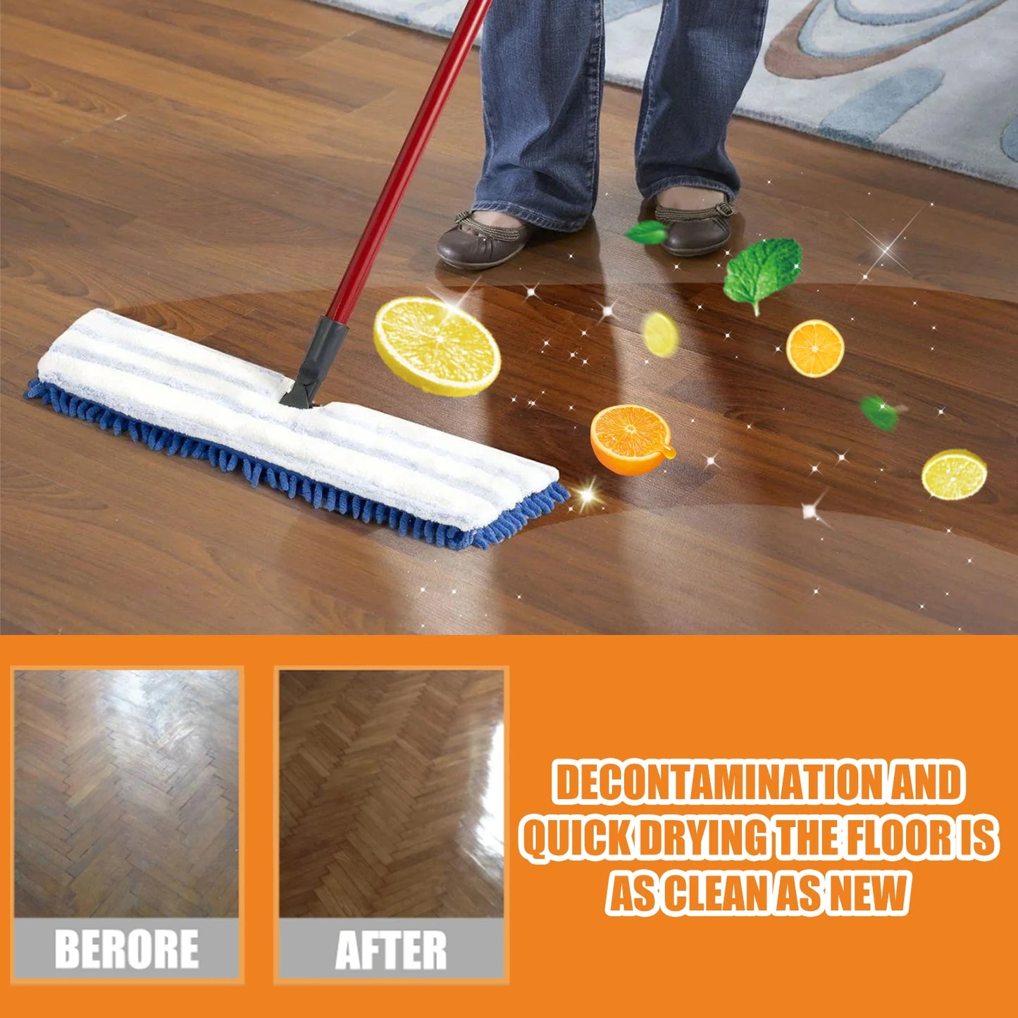 Multi-Surface Floor Cleaner | Stain Removal, Polish & Brighten
