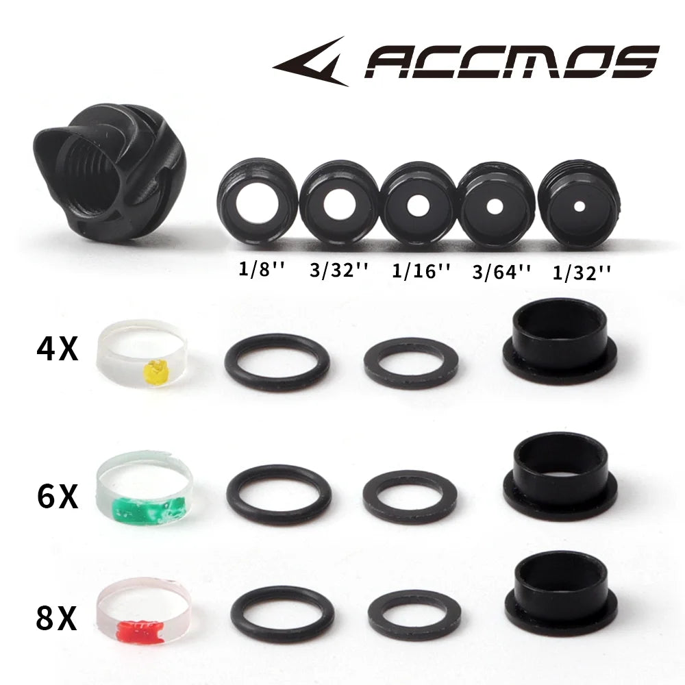 Archery Target Aiming Sets Compound Bow Peephole 37 45 Degree Peep