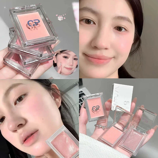 Monochrome Cream Blush Palette – Matte Peach & Pink Contour Cream Blush Palette Peaceful Pleasures Health and Wellness