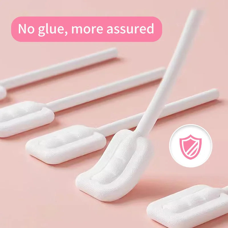 Infant Oral Cleaner Brush Glue-free Disposable Oral Gauze for Babies Safe Gentle Tongue Scraper Newborn Hygiene Dental Care Tool Peaceful Pleasures Health and Wellness
