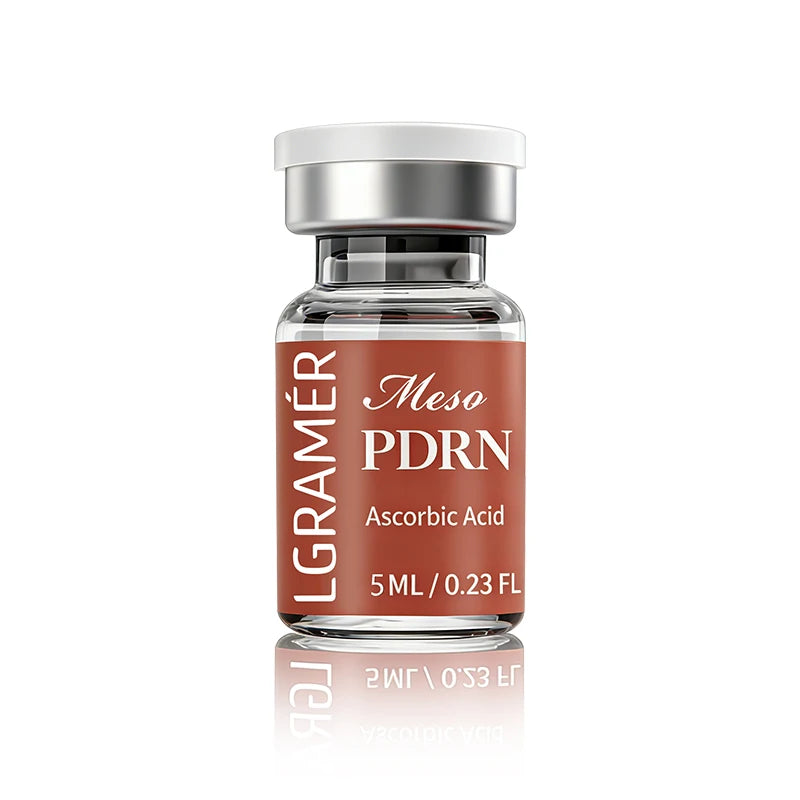 PDRN Salmon DNA Serum Vitamin C Brightening Korean Skincare 5ml Brightening Facial Serum Peaceful Pleasures Health and Wellness 1pcs