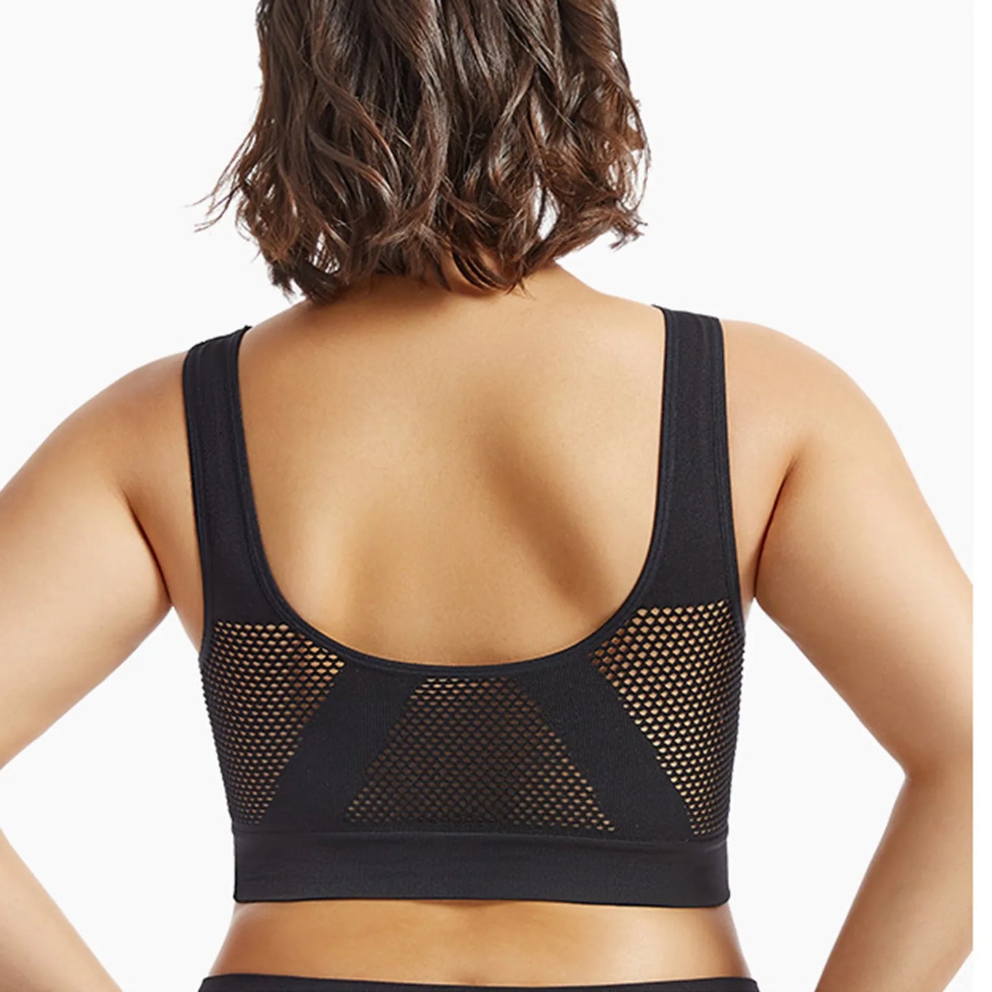 Breathable Sports Bra Top Fitness Women Brassiere Removable Padded Sport Bra Running Gym Seamless Push Up Bras Peaceful Pleasures Health and Wellness
