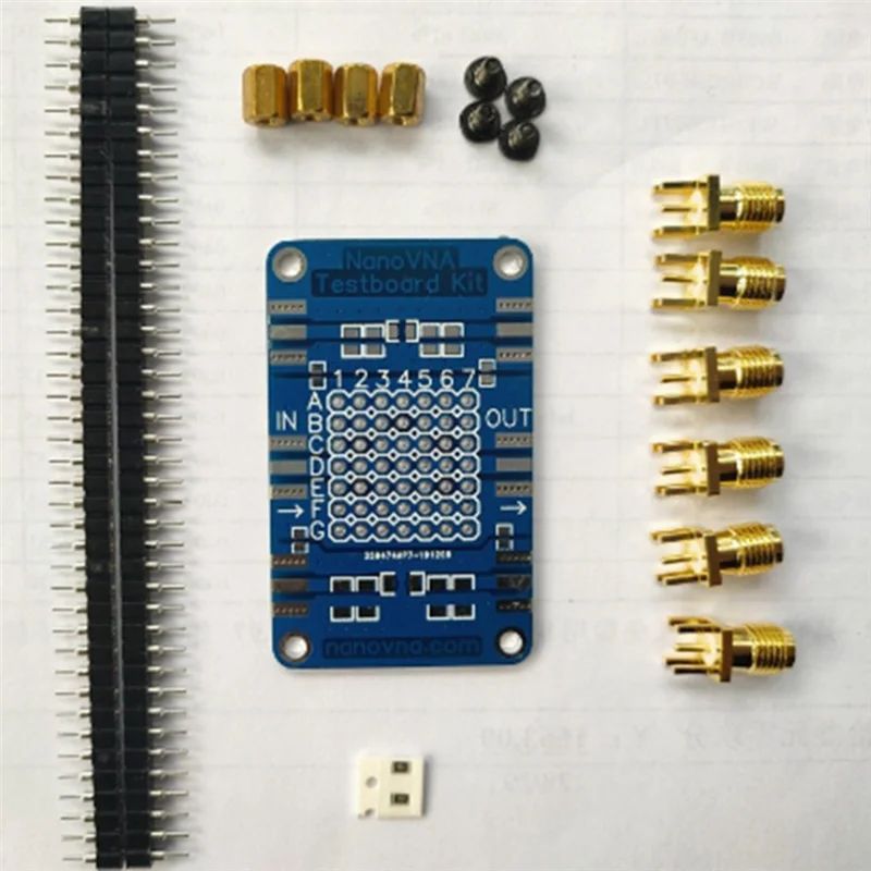 NanoVNA Testboard Kit VNA Test Demo Board Vector Network Analyzer Testing Board Peaceful Pleasures Health and Wellness