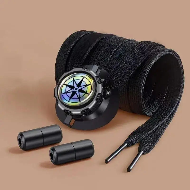 No-Tie Shoe Locks | Rotating Buckles for Thick Laces – 1 Pair