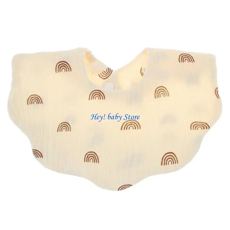 Baby Bandana Bib & Burp Cloth | Soft Cotton Drool Scarf 0-18M