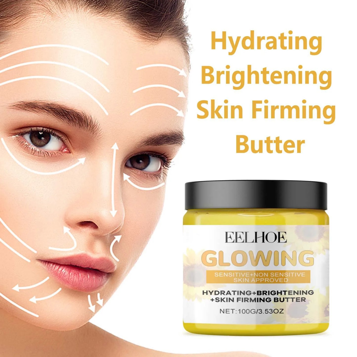 Eelhoe Turmeric Face Care Set – Wash, Cream & Scrub