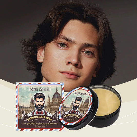 East Moon Strong Hair Wax – Non-Greasy Edge Control 60g Hair Styling Wax Oasis Select