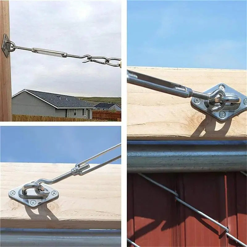 Shade Sail Hardware Kit – Heavy Duty 304 Stainless Steel