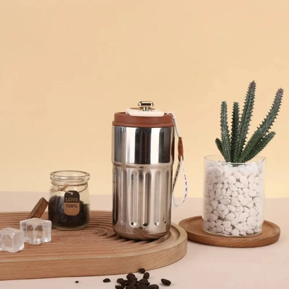 Smart Temp Display Coffee Mug | 450ml Vacuum Insulated Thermos
