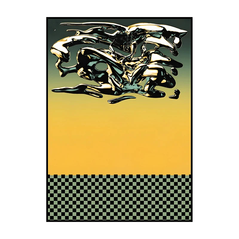 Abstract Hazy Beauty Canvas Poster | Vintage Wall Art Print Canvas Wall Art Peaceful Pleasures Health and Wellness J0041-18 20x30cm Unframed