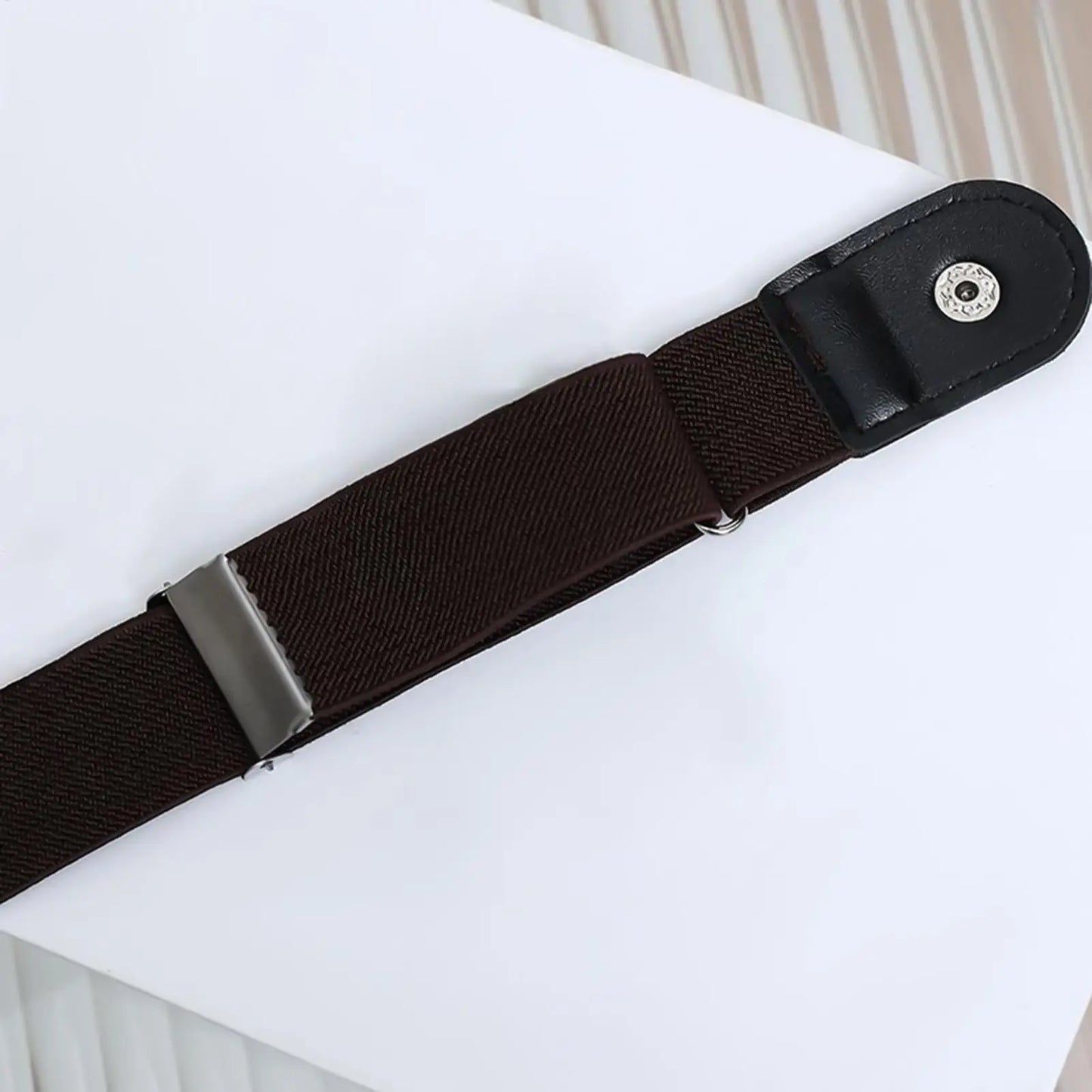 No-Buckle Elastic Waist Belt – Invisible Fit for Men & Women