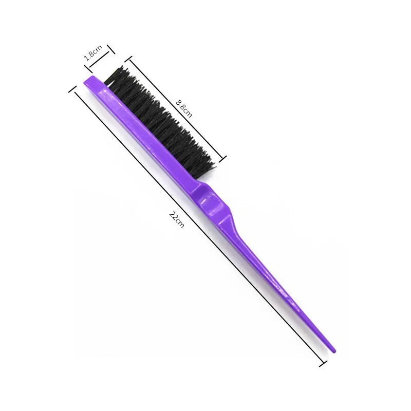 Wholesale Hair Comb 4 Colors Styling Tools Slim Line Teasing Back Combing 1 Pcs Professional Hair Brushes Peaceful Pleasures Health and Wellness